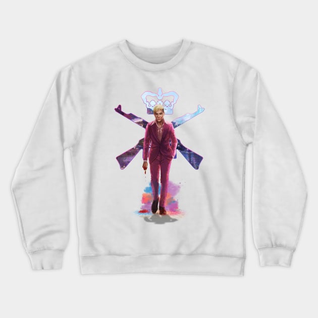 Far Cry 4 Pagan Min Crewneck Sweatshirt by MaryJovino